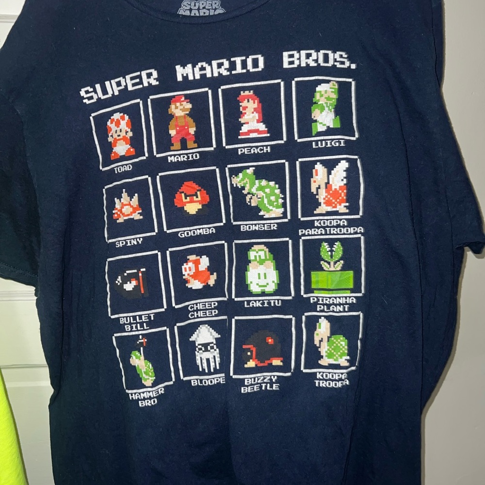 Super Mario Bros Graphic T-Shirt 3XL